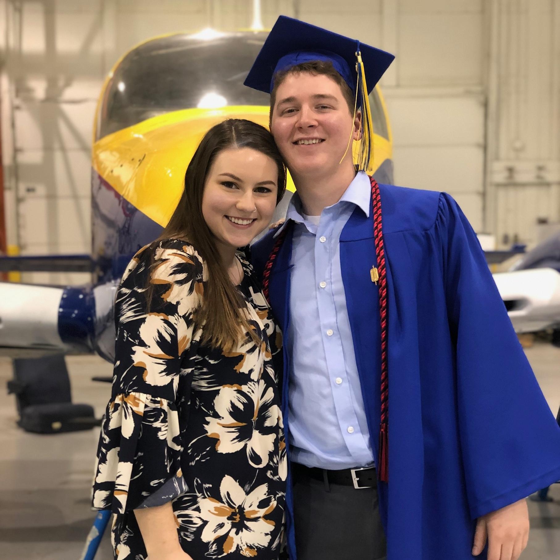 Vincent's graduation from AIM, March 2019