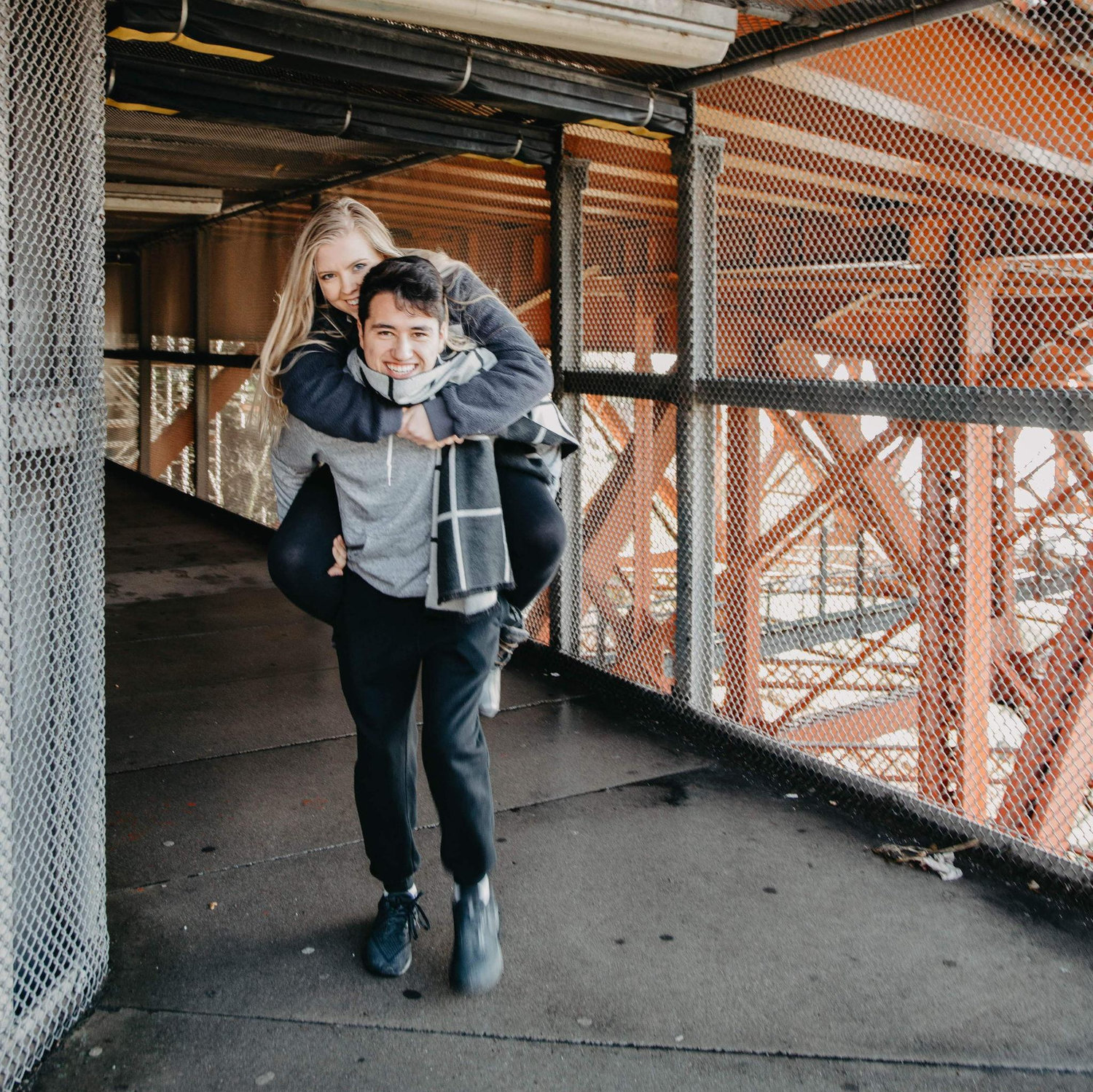 Under the Golden Gate Bridge in San Francisco 1/25/2020
