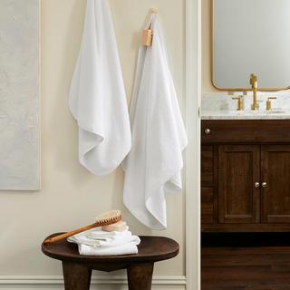 Signature Framed Organic Bath Sheet