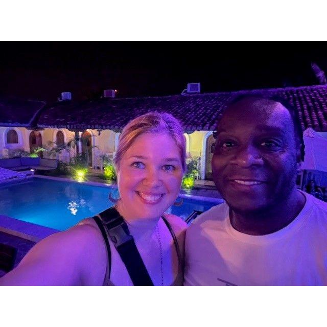 Exploring Granada by night. Nicaragua