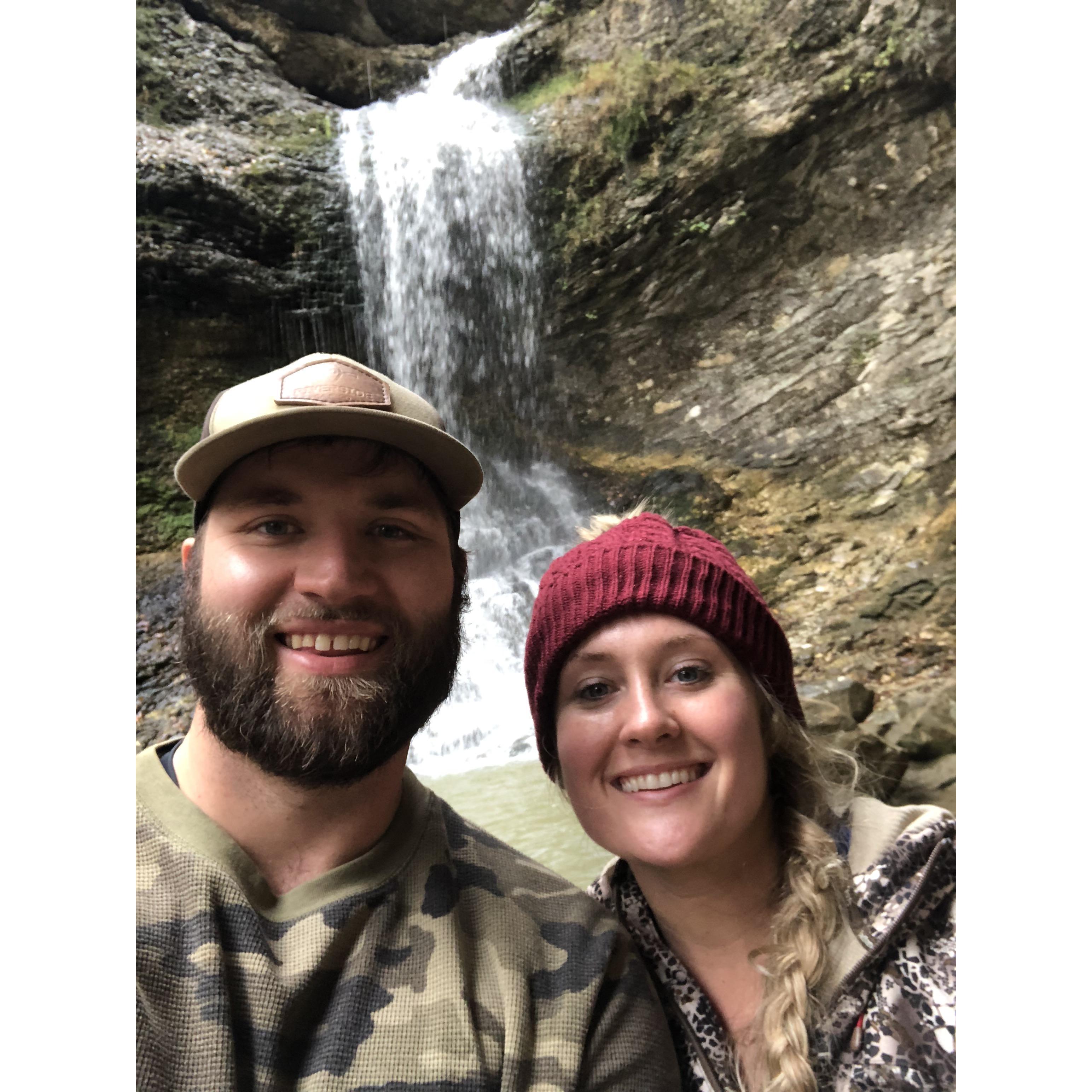 Hiking around The Buffalo River