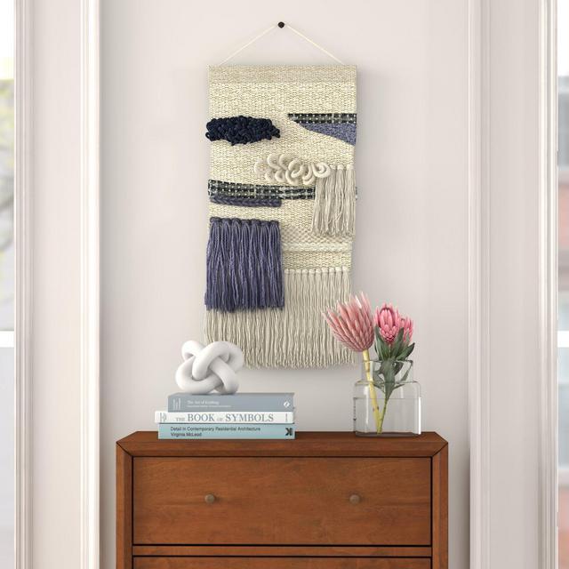 Cotton Macrame Wall Hanging with Hanging Accessories Included