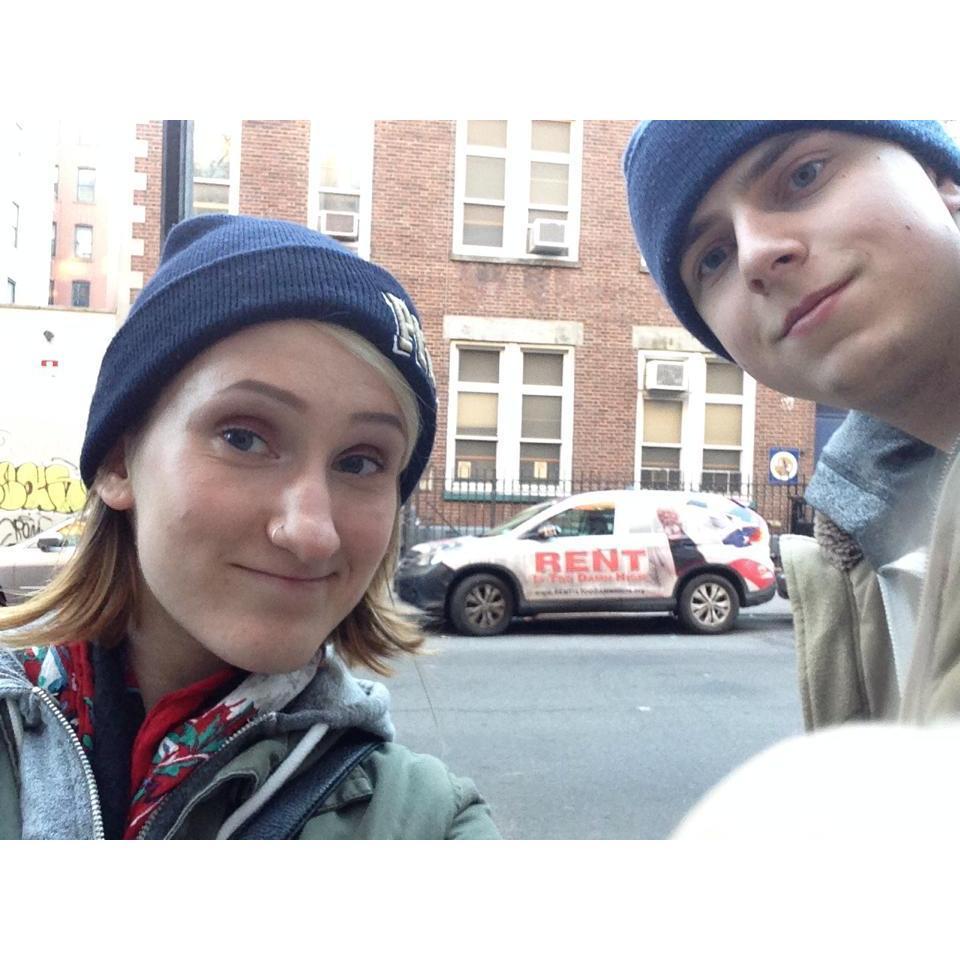 Celebrity sighting in Greenwich Village