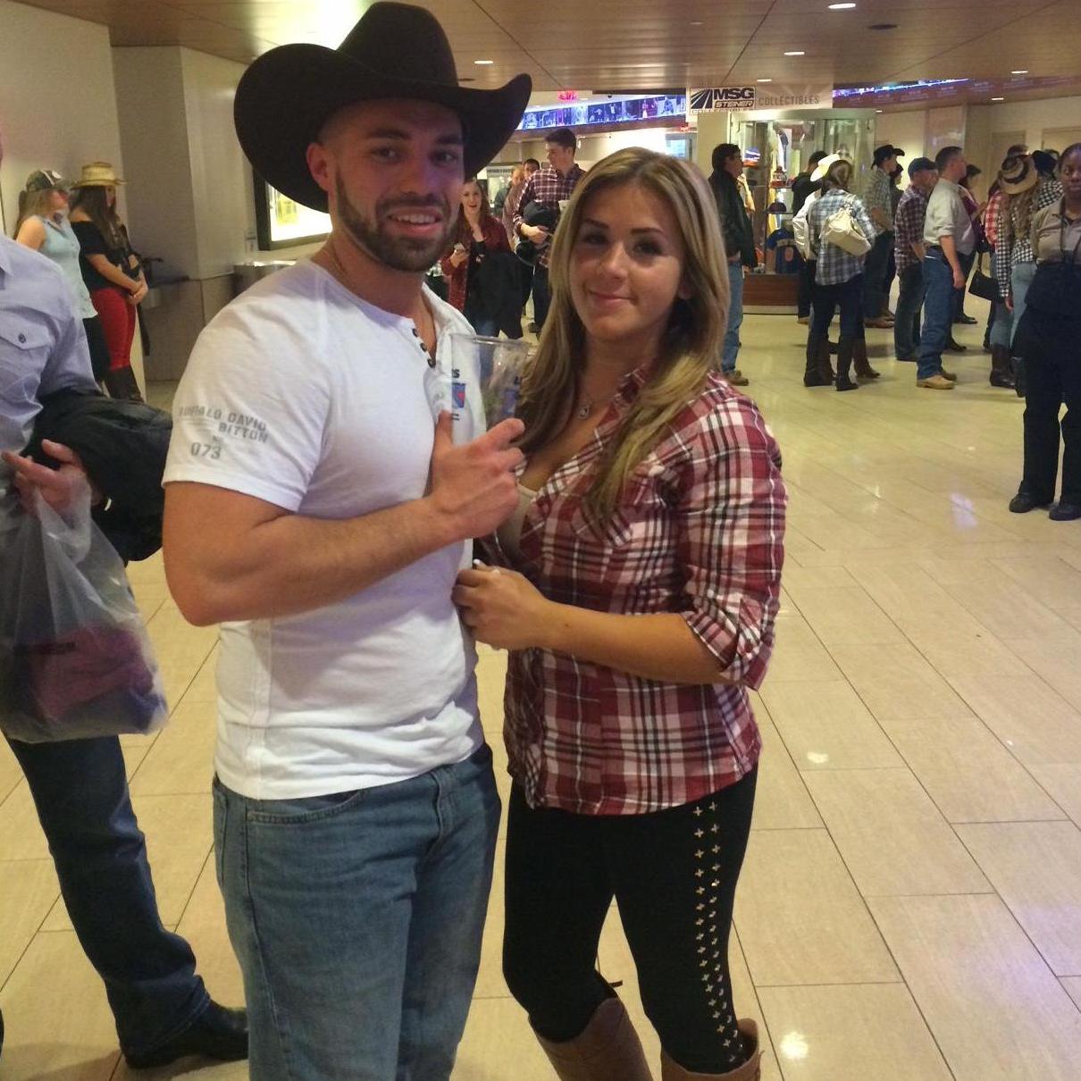 Our second date, Luke Brian concert