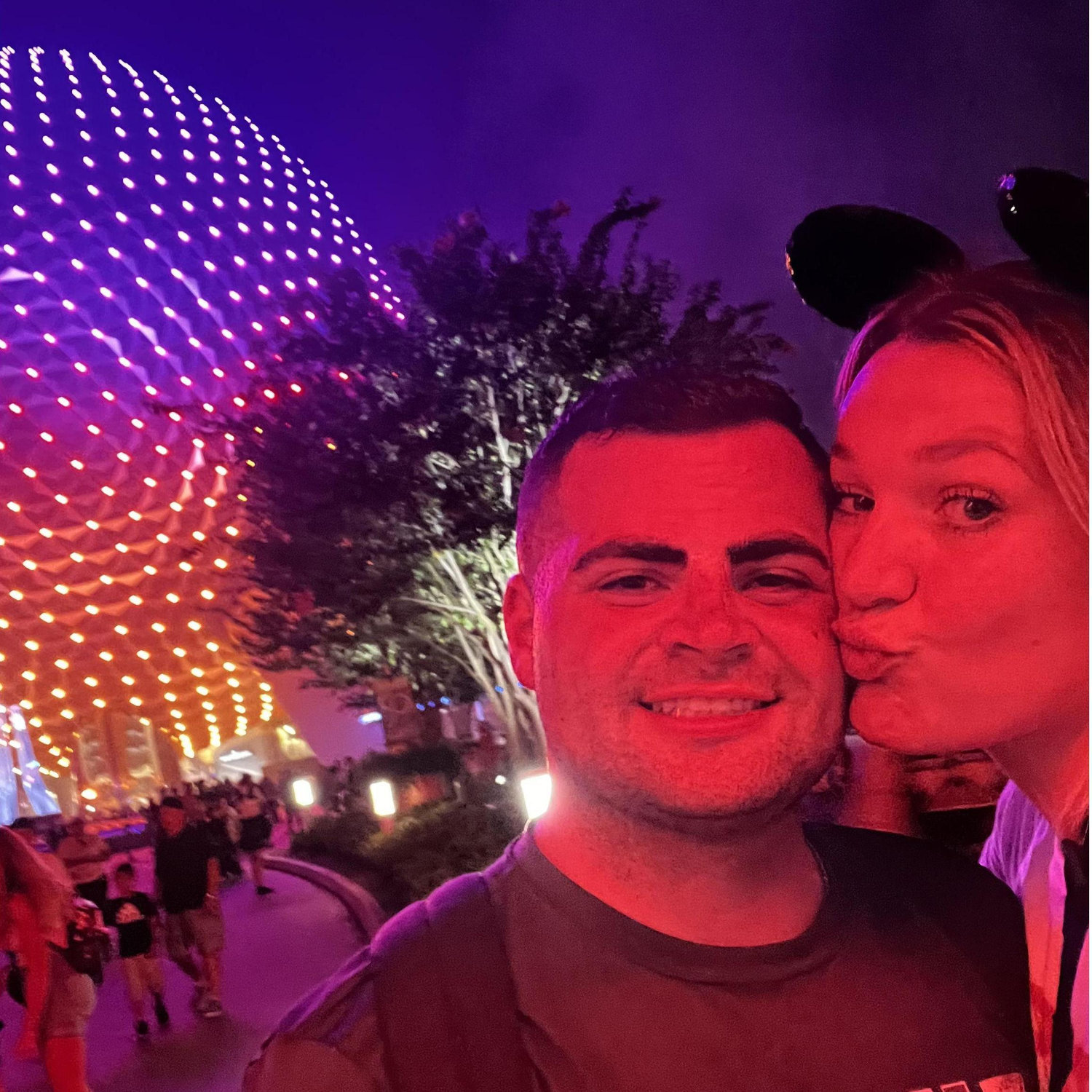 Our first "big" trip to Disney, 2022. We had the best time in Epcot ;)