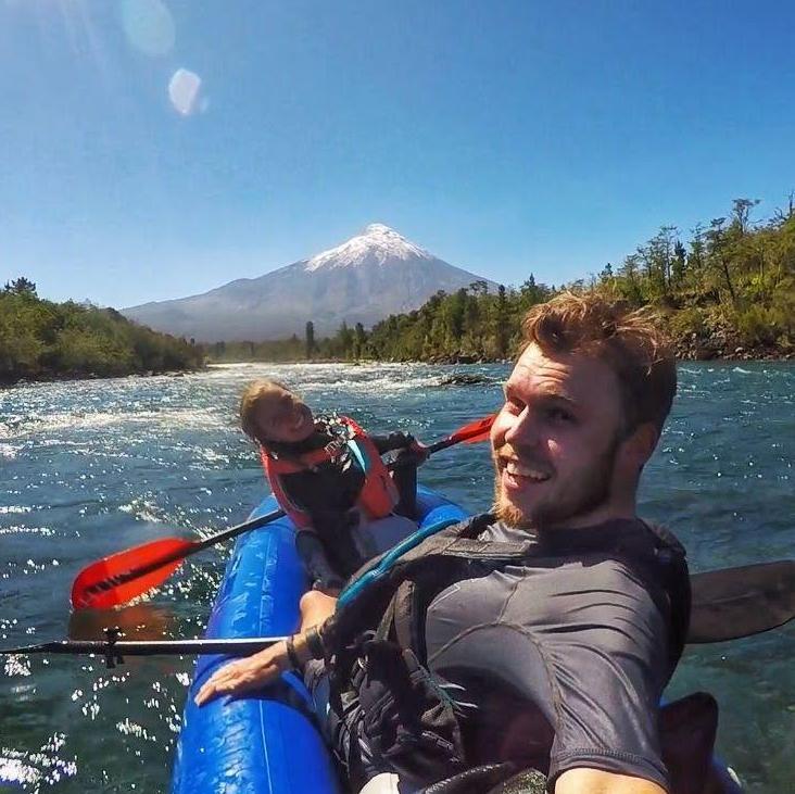 Our first international trip together. We went to Chile for some paddling and treking