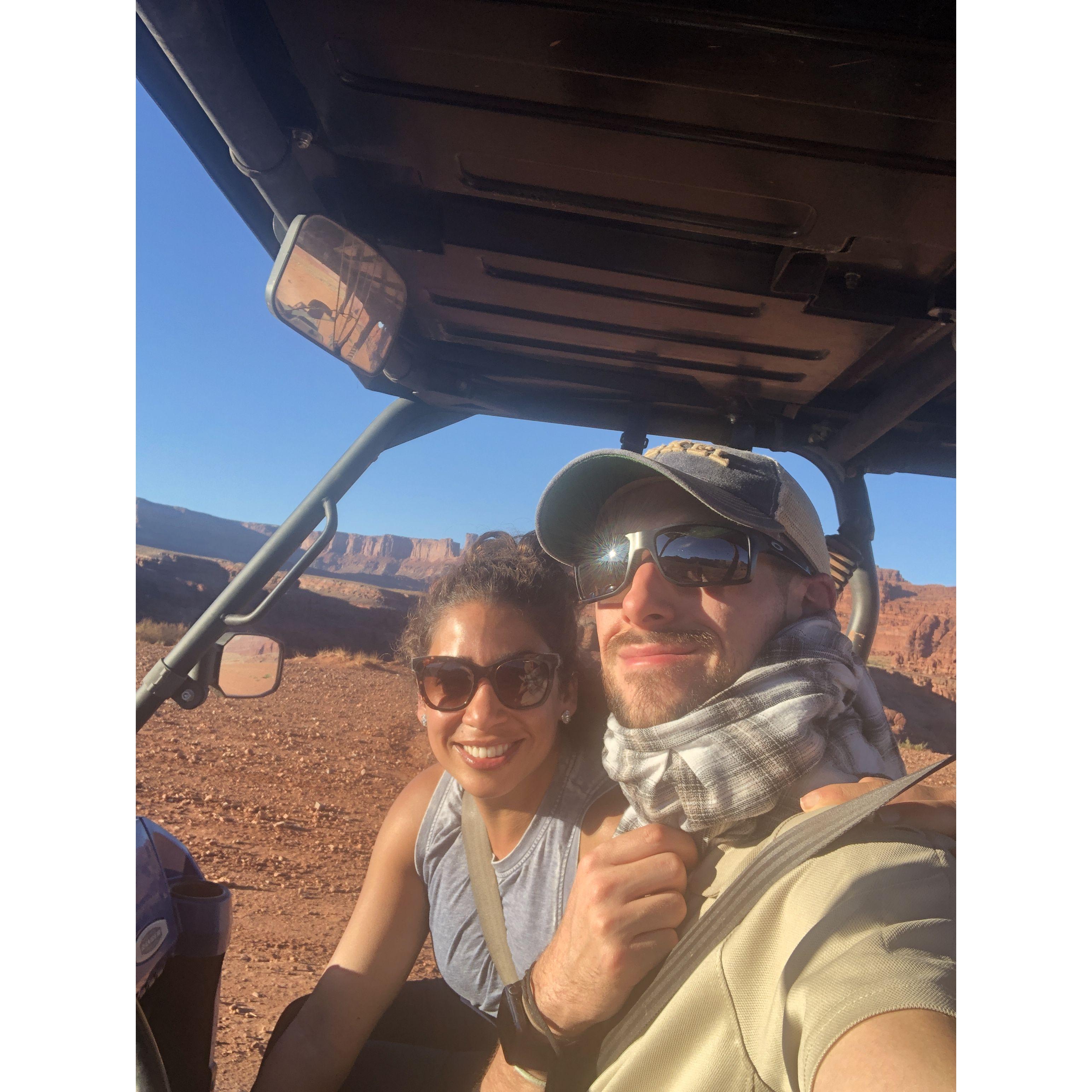 Somewhere in Moab.