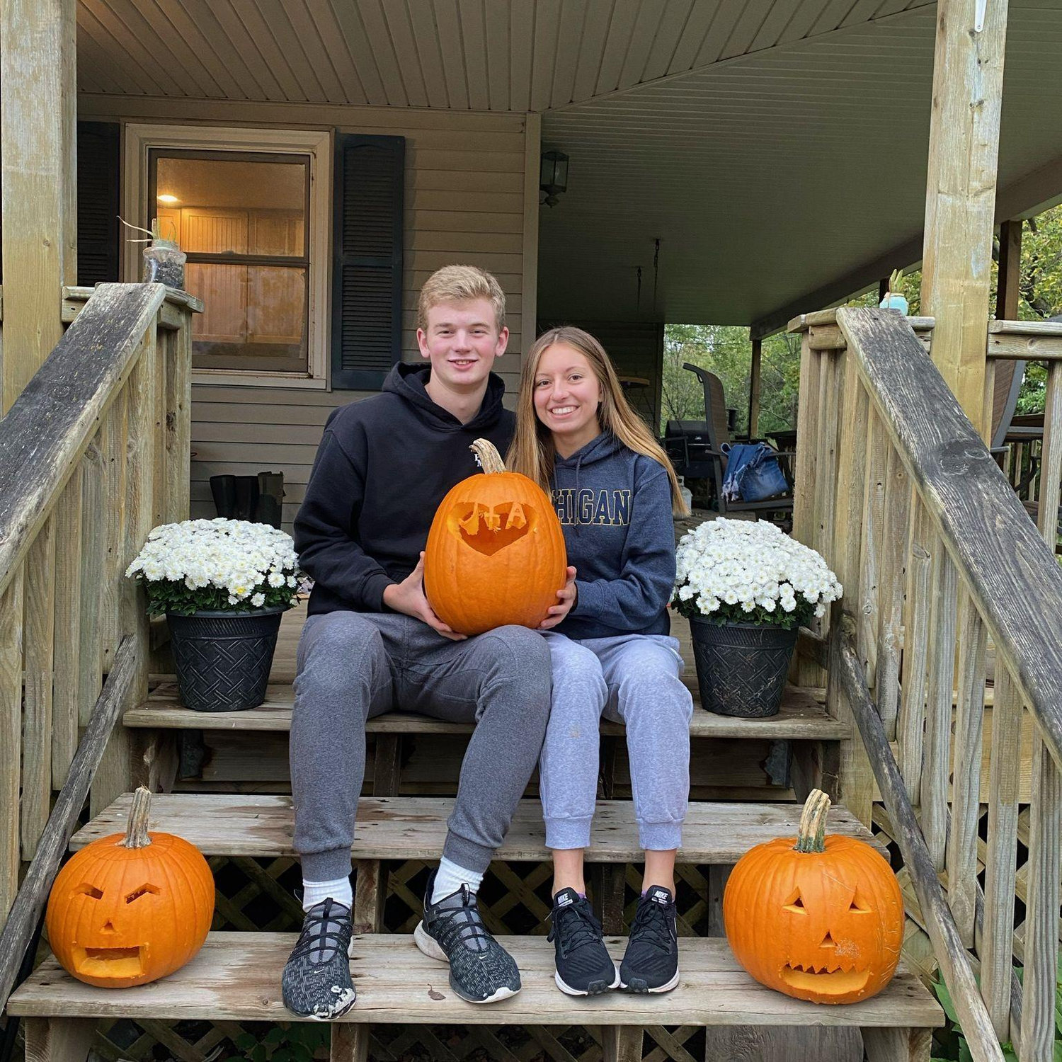J+A pumpkin!