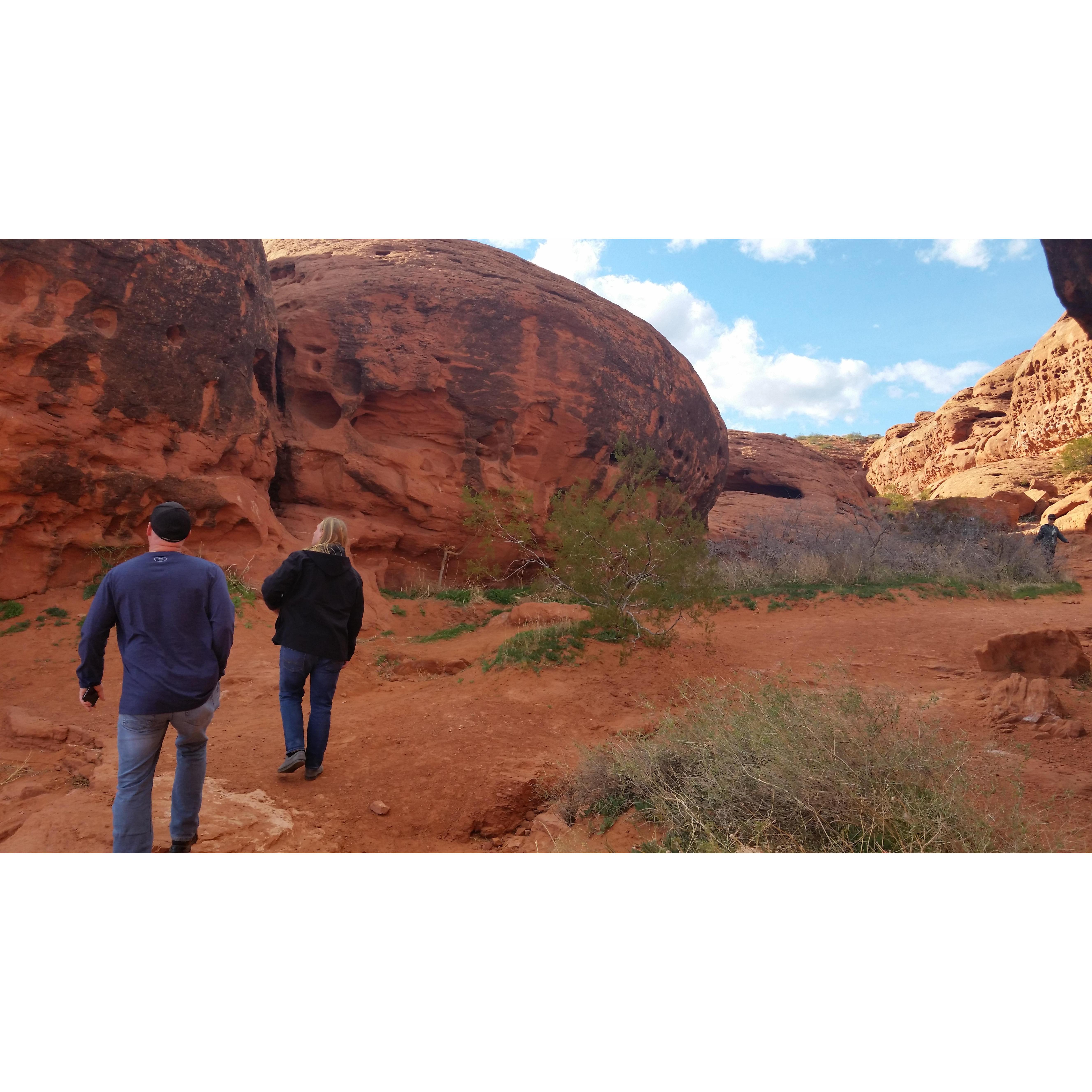 The boys on more Utah hiking adventures.