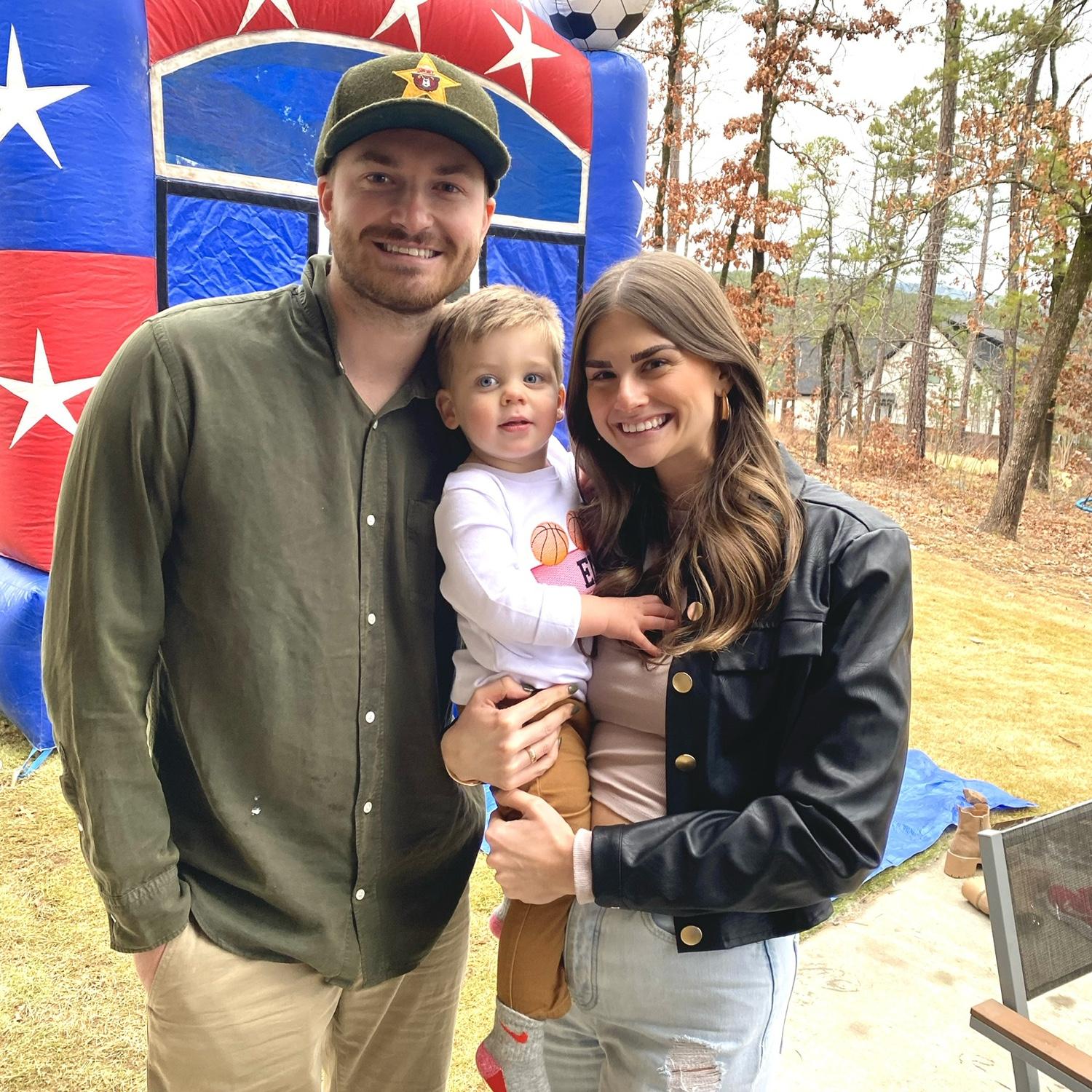 My nephew, Eli's, second birthday party.