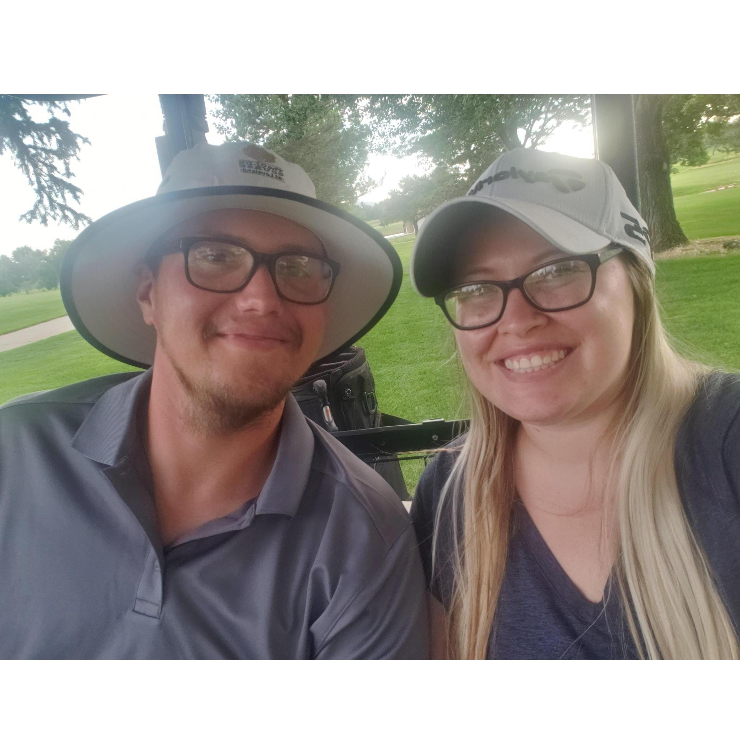 Golfing at the Olde Course in Loveland