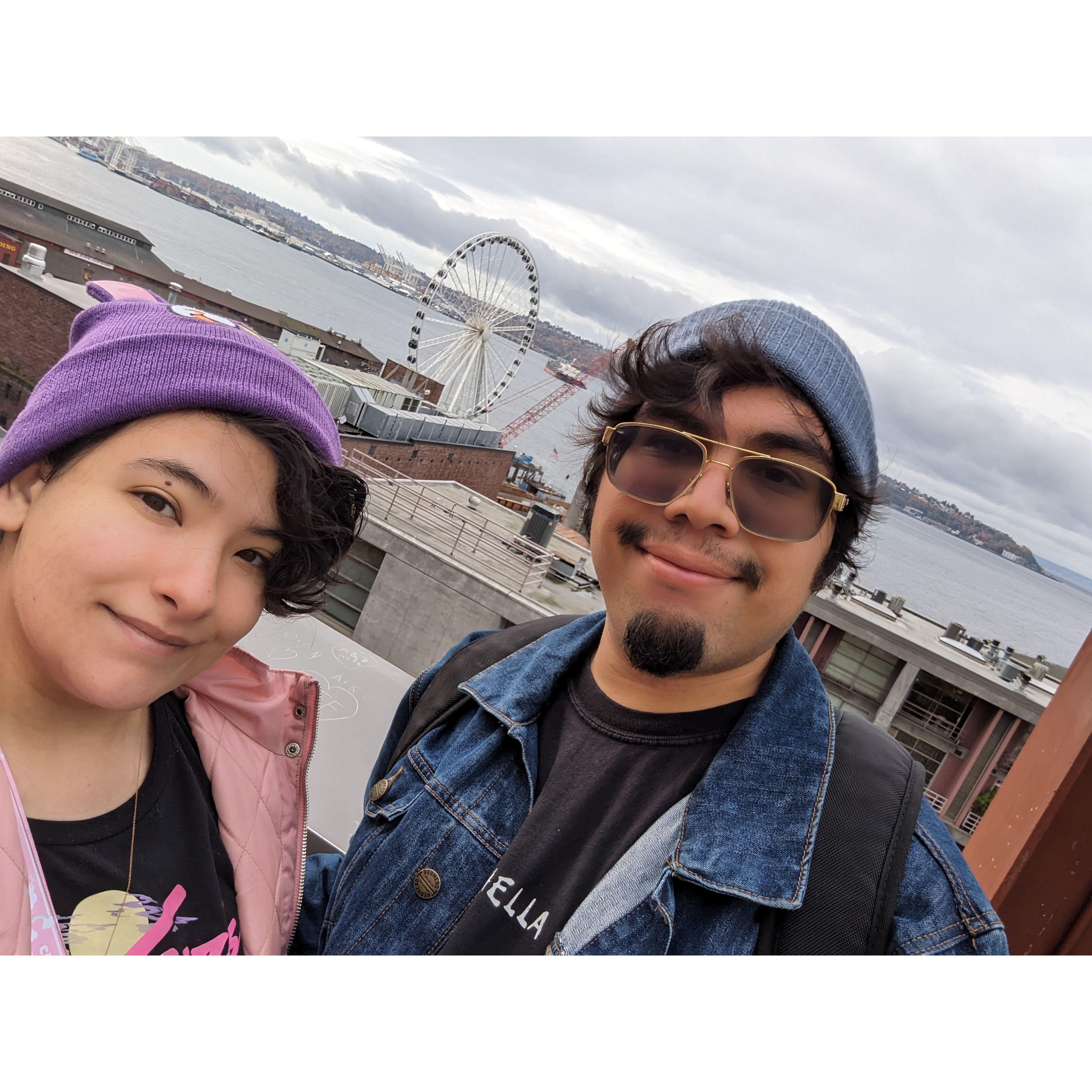 Our first trip to Seattle.