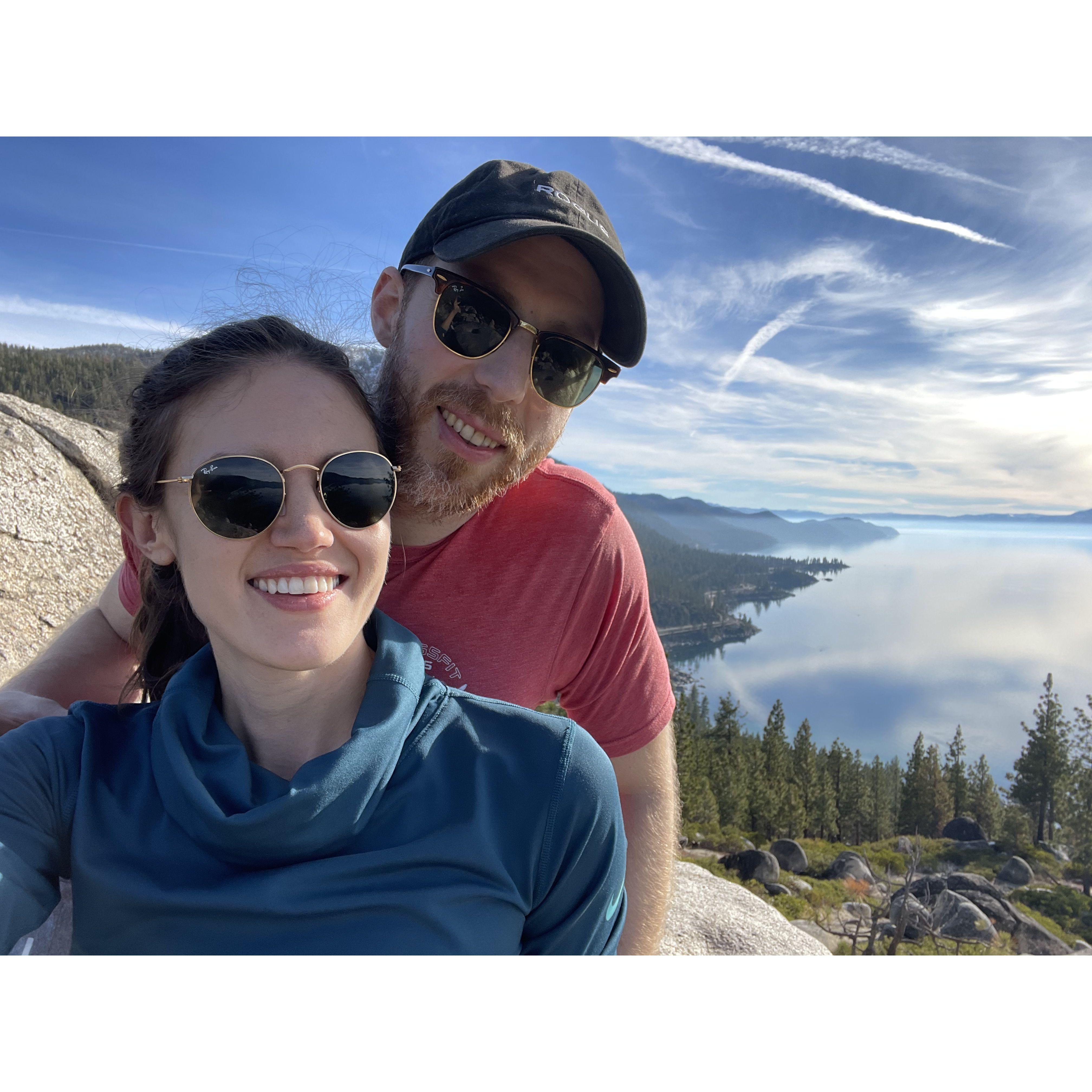 Hiking in Lake Tahoe