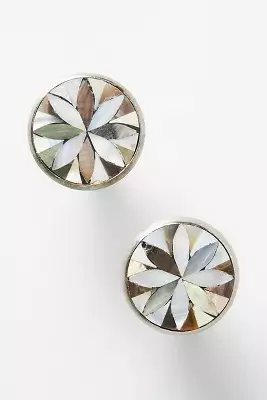 Geofloral Knobs, Set of 2