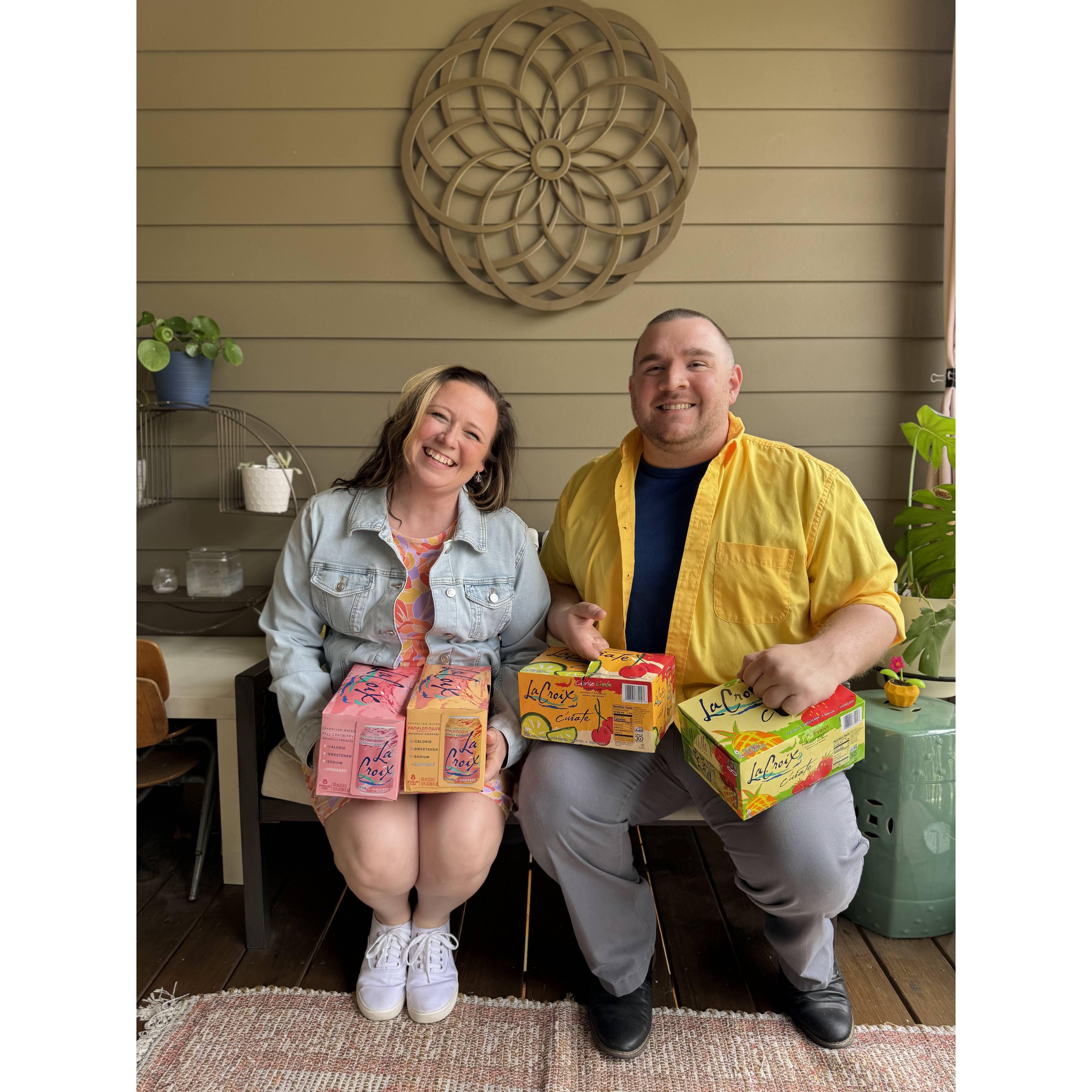 Bonus points to the guests who coordinate their potluck contributions with their outfits!