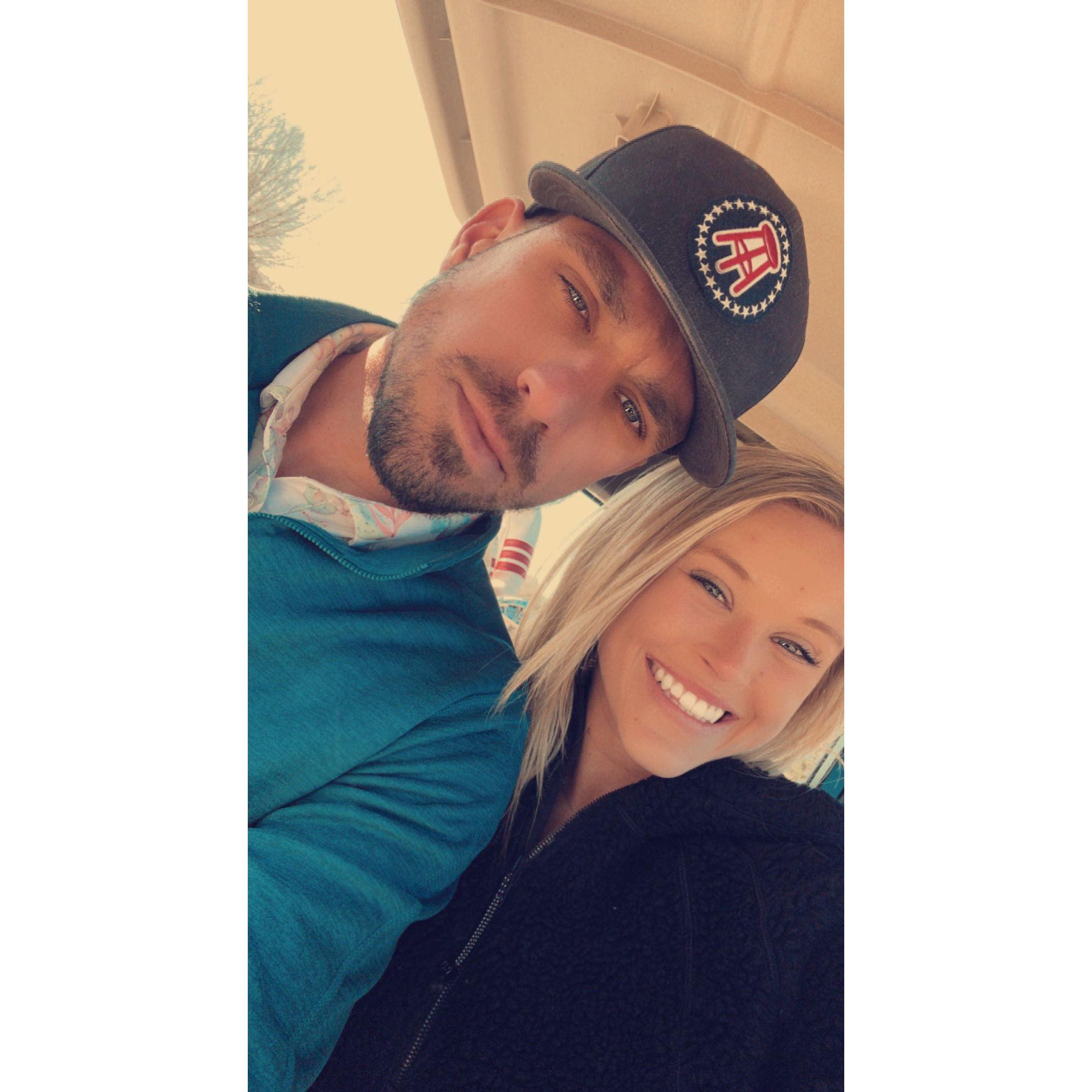 If we aren’t at a sporting event, then we are probably on the golf course!