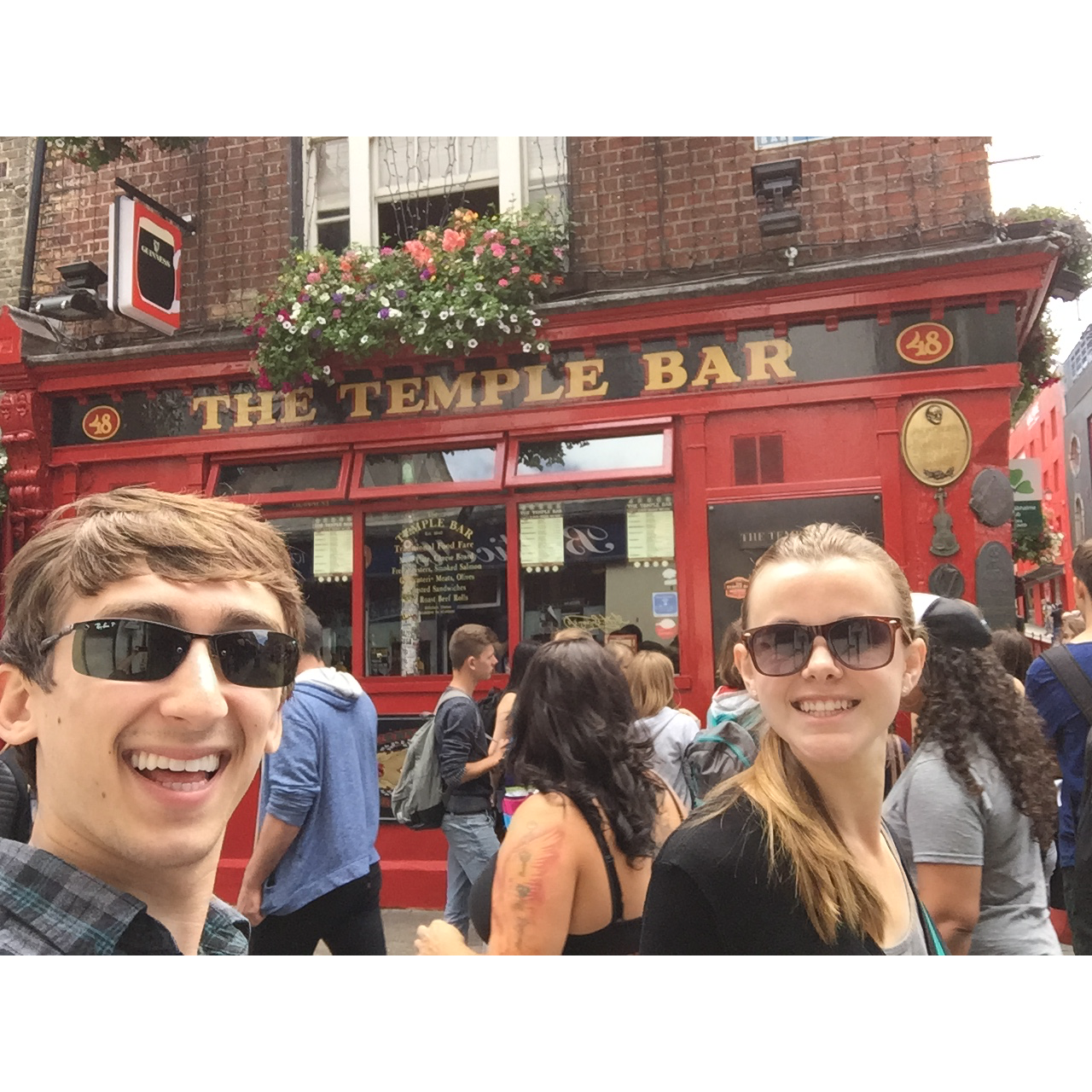 2015 - Dublin, Ireland - Enjoying the Temple Bar area of town!