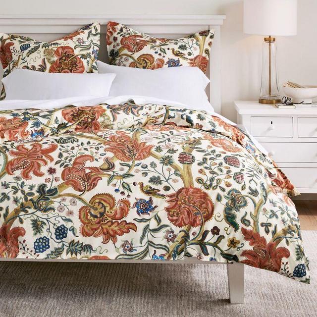 Eleanor Palempore Duvet Cover, King/Cal. King