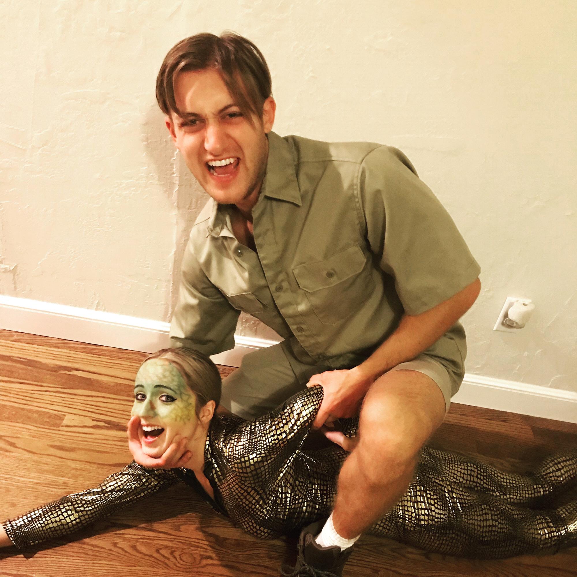 Steve Irwin & Reptile Halloween Costume!