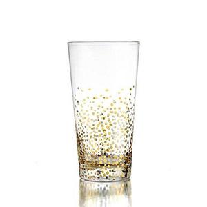 Fitz and Floyd Luster Highballs (Set of 4), Gold