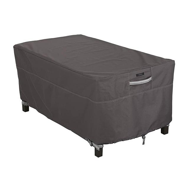 Classic Accessories Ravenna Water-Resistant 48 Inch Rectangular Patio Coffee Table Cover