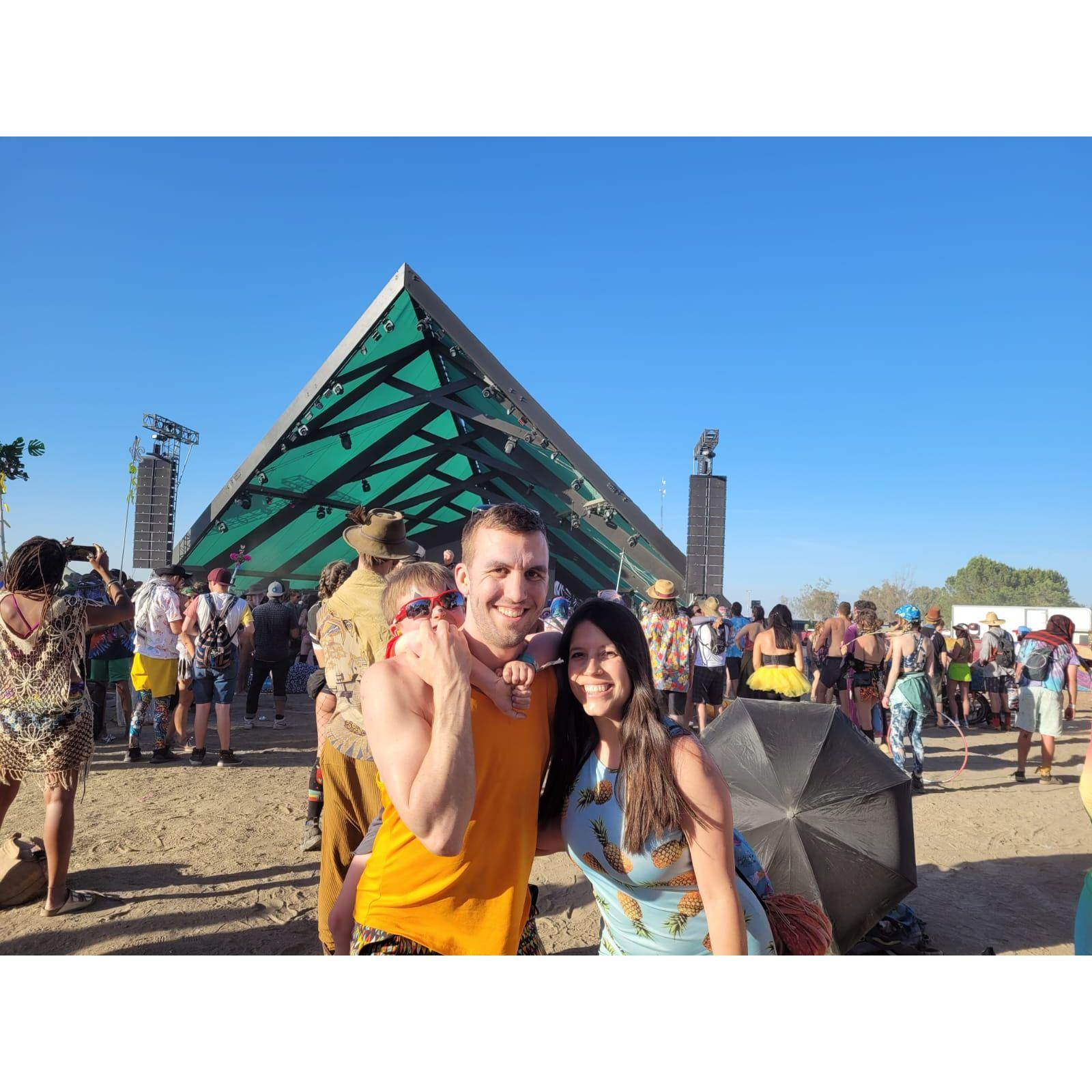 Lightning in a Bottle festival in California.