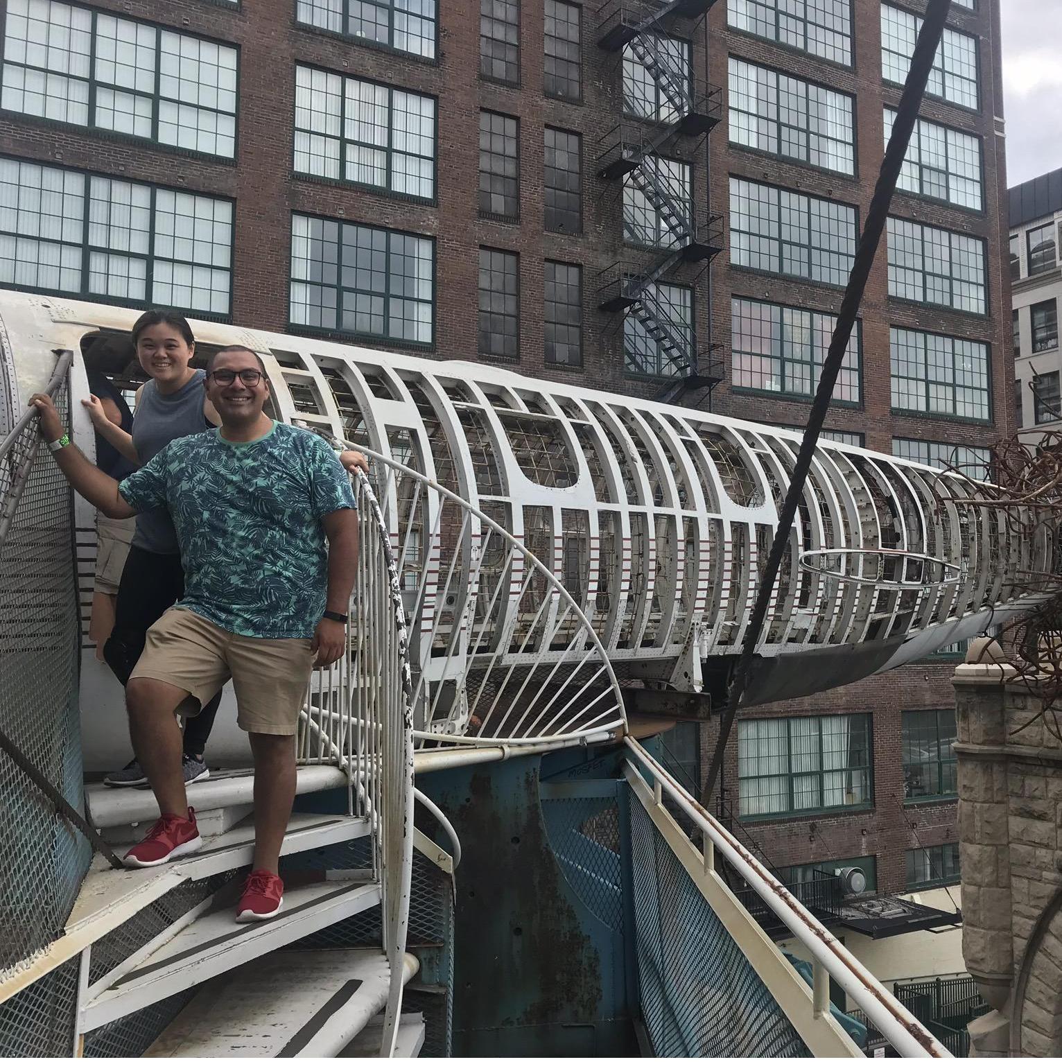 St. Louis, City Museum dream being realized! Fun Fact, Jane has been wanting to go to City Museum since she discovered it 12 years ago.