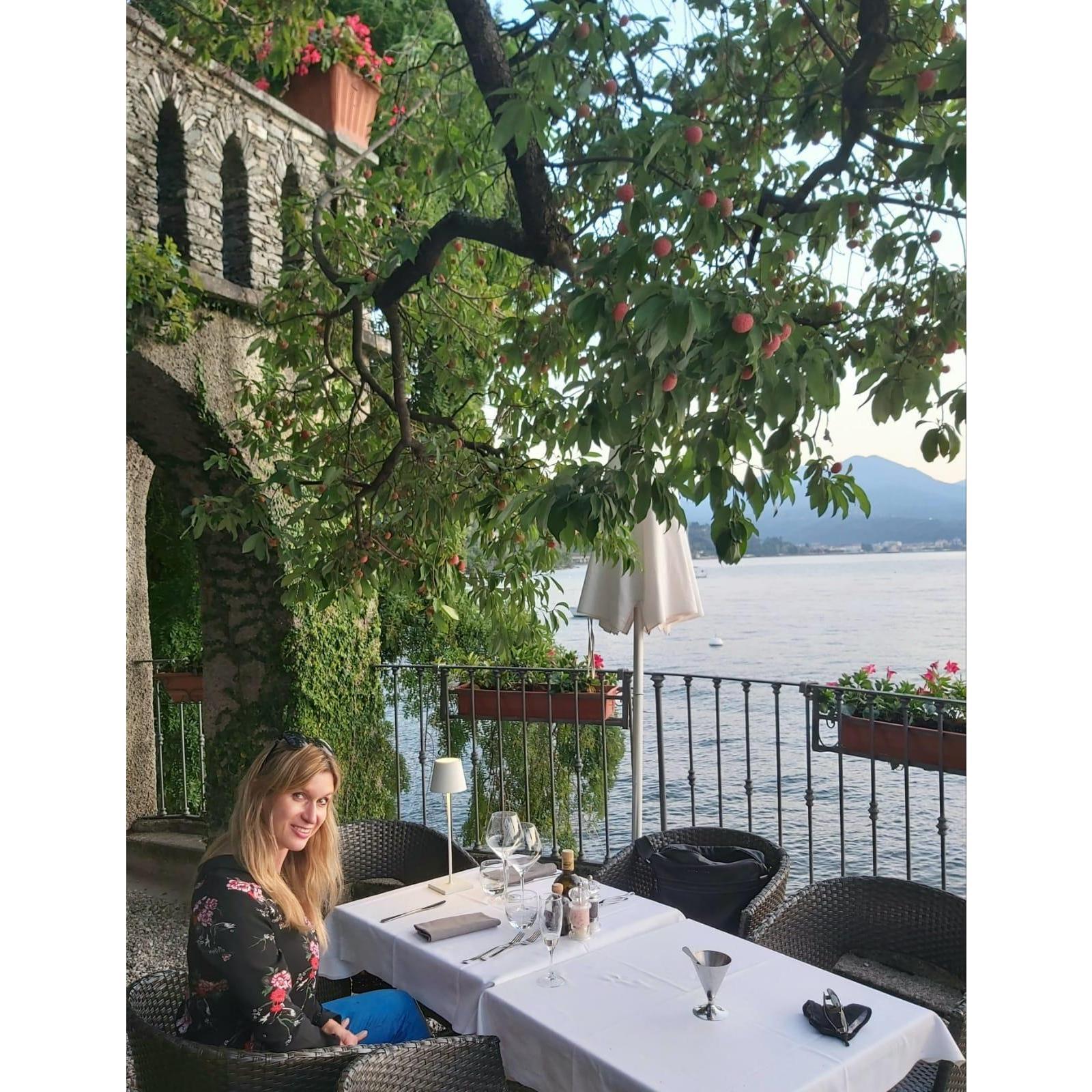 Lychee tree on the dinning terrace