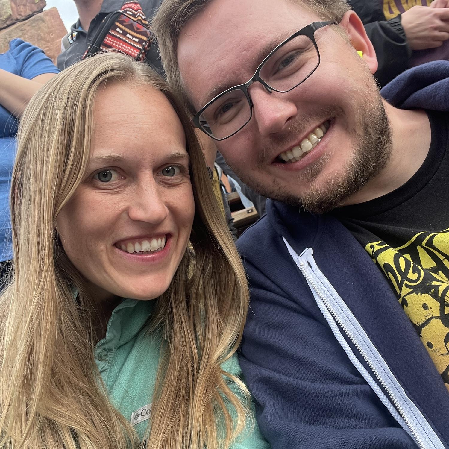 One of the many Red Rocks shows to see the Avett Brothers, Jared's favorite band.