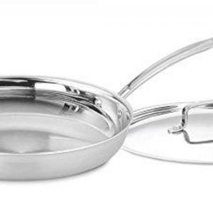 Cuisinart MCP22-30HCN MultiClad Pro Skillet with Helper and Cover, 12-Inch