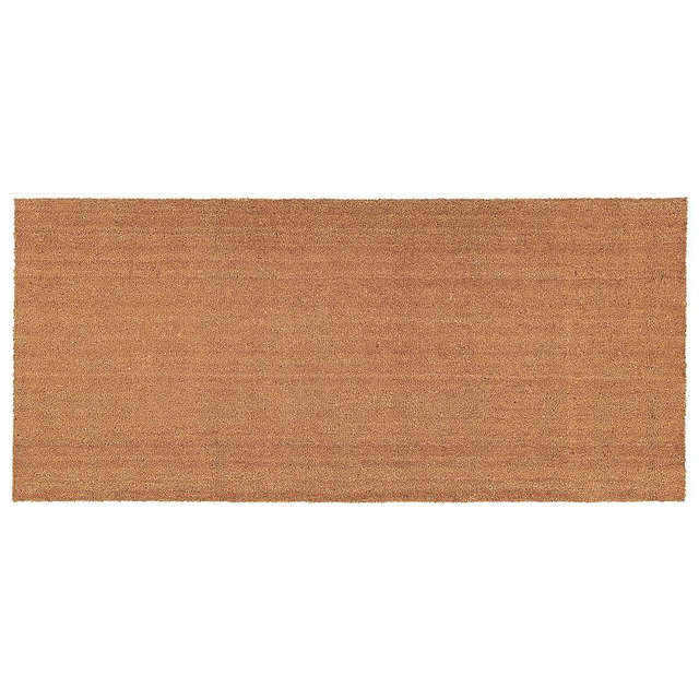 Calloway Mills 153552448 Natural Coir with Vinyl Backing Doormat, 24" x 48", Natural