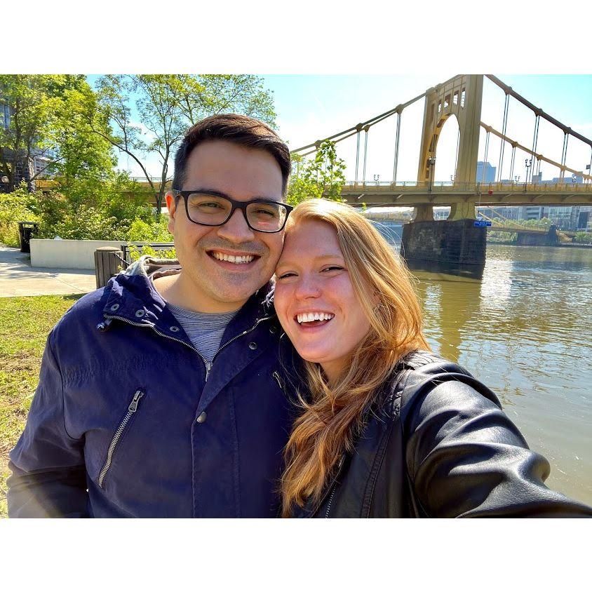 Ricky's first time in the Steel City.