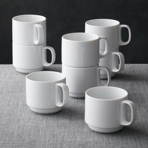 Logan Stacking Mugs, Set of 8