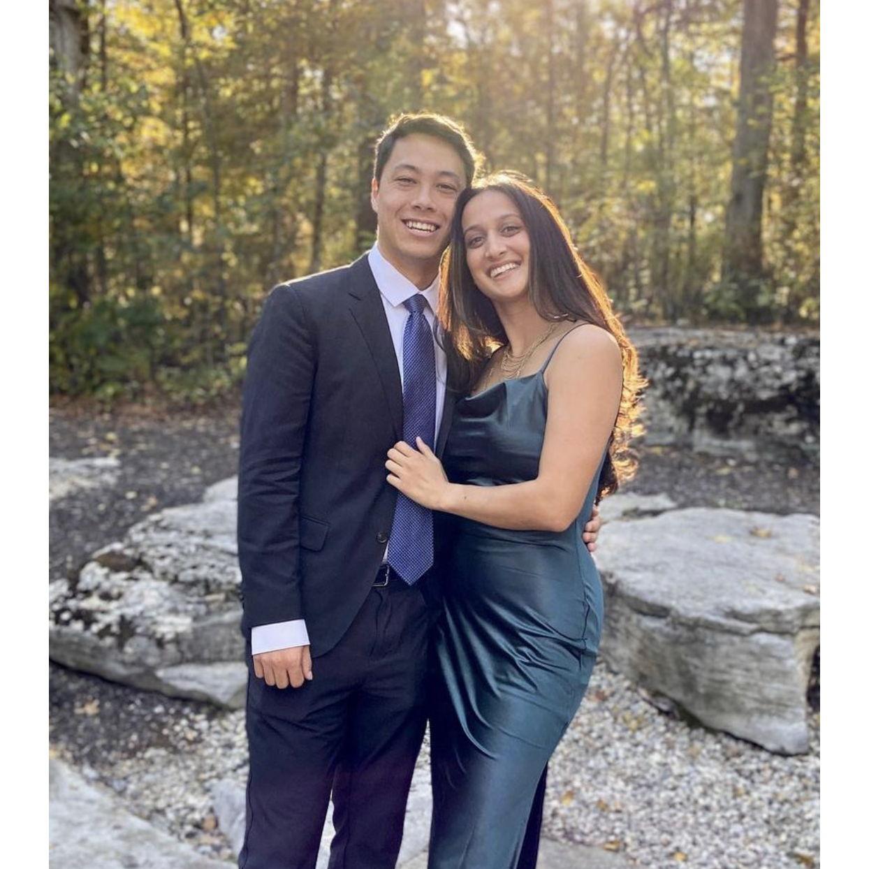 December 2021 - Celebrated love at friends' weddings while planning our own—life’s been one beautiful event after another.
