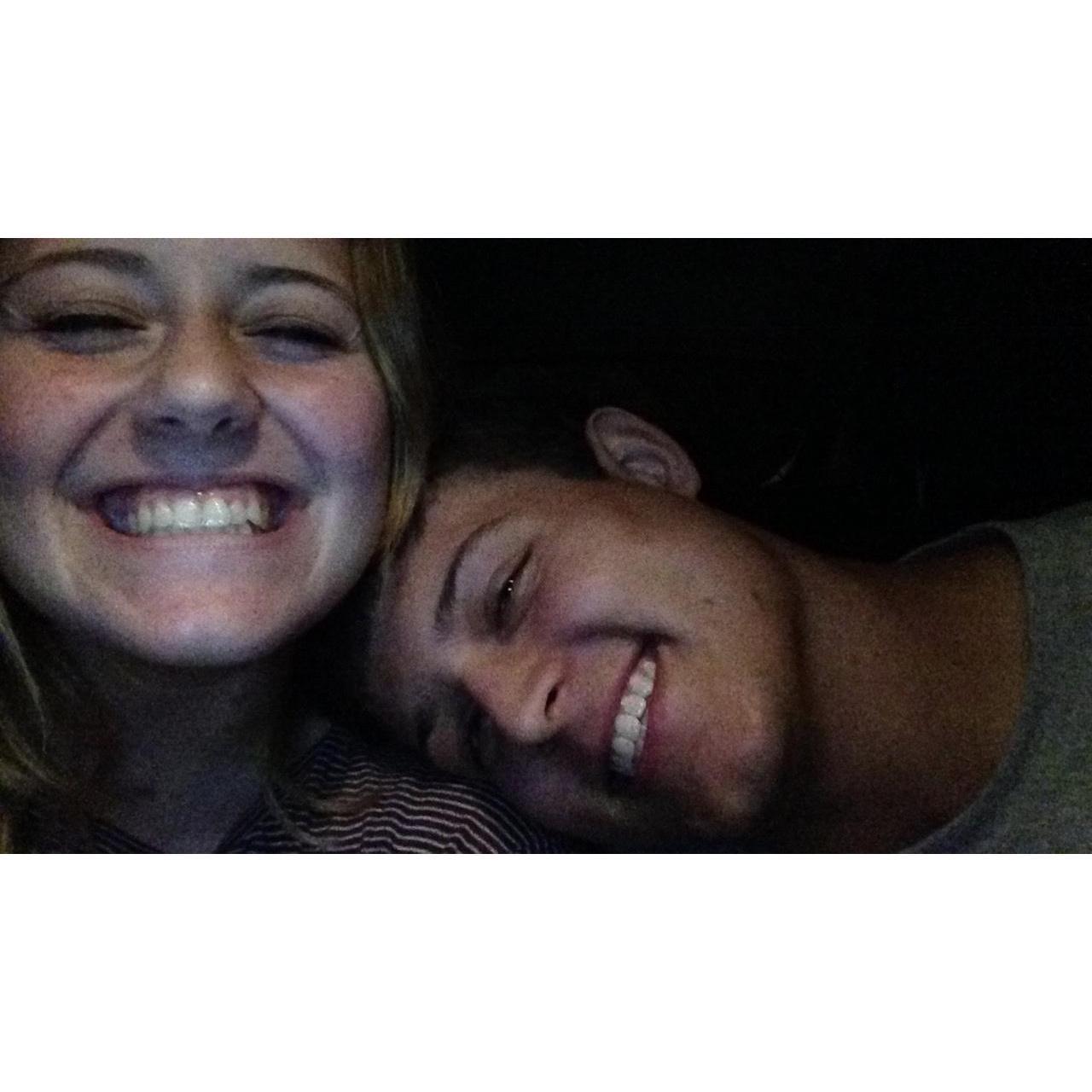 this was the first-month anniversary picture :)