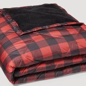 Oversized Down Throw, Eddie Bauer - Cardinal