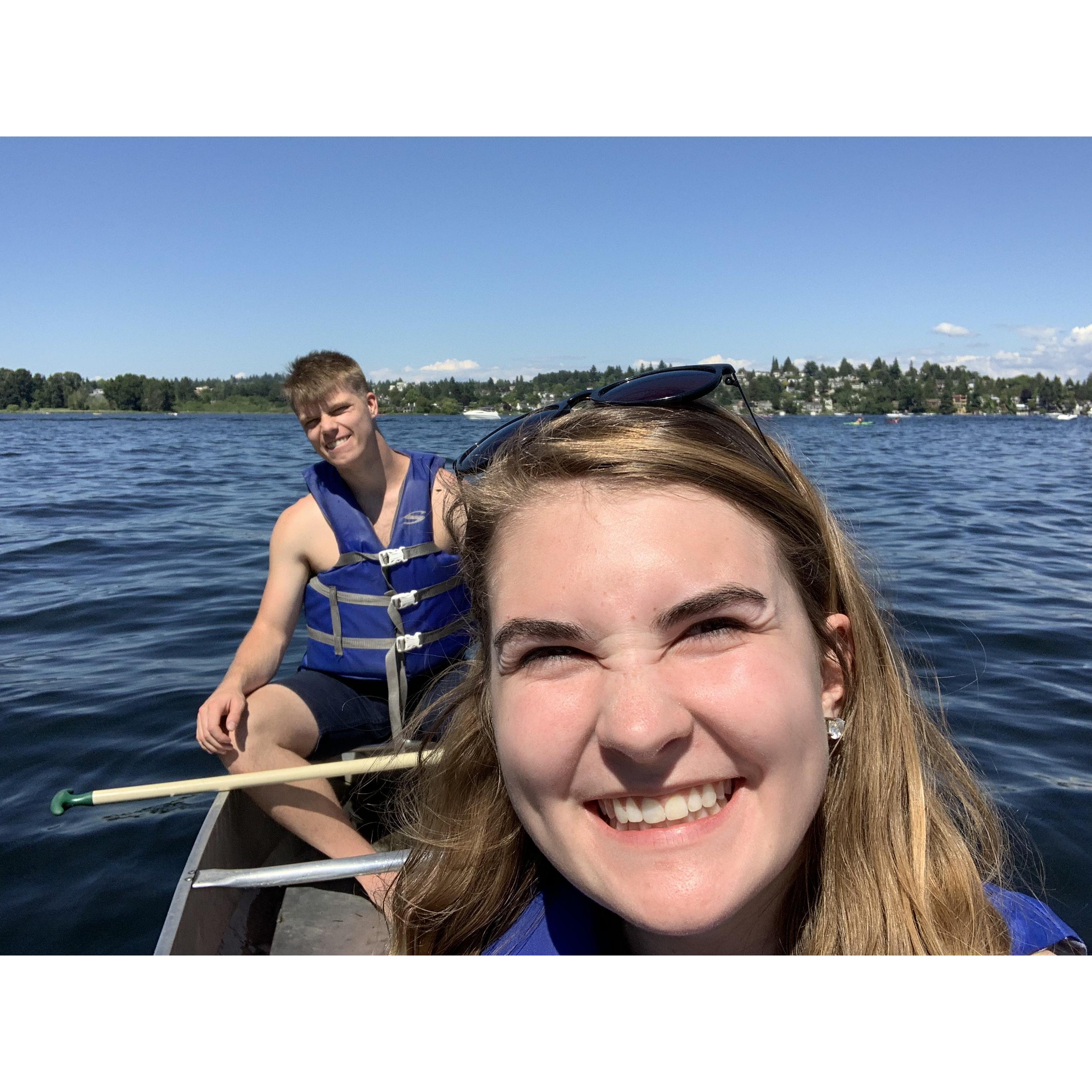 Canoeing in Seattle