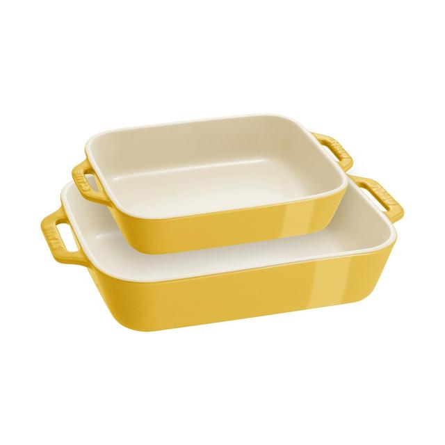 Staub Ceramic 2pc Rectangular Baking Dish Set