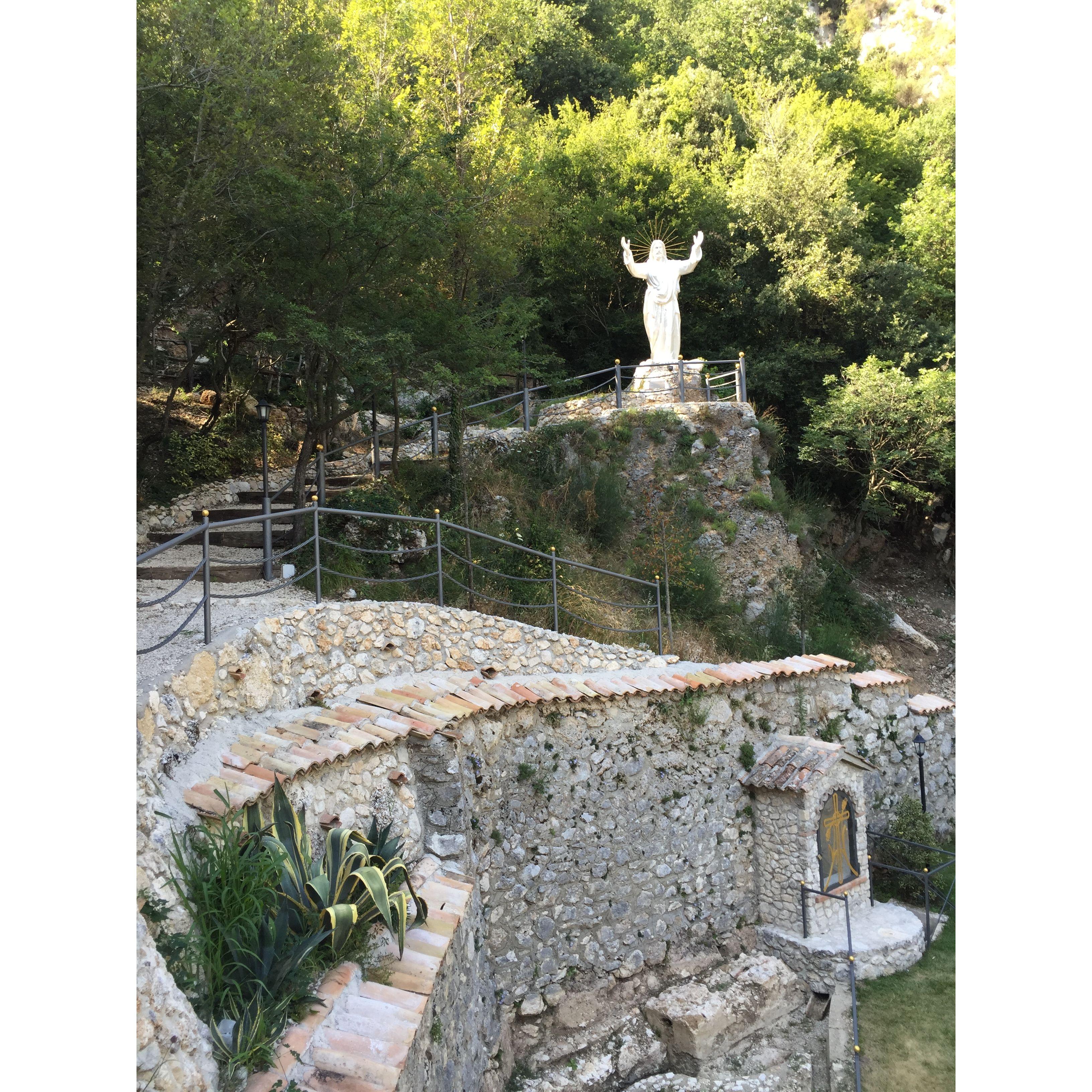 Garden at Santuario Maria Santissima al Taburno