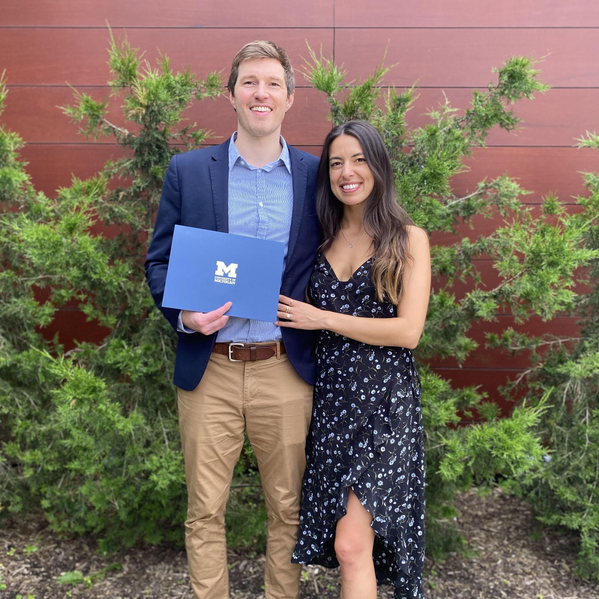 Chris's residency graduation!