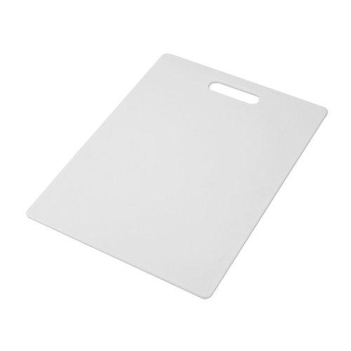 Farberware Nonslip Plastic Cutting Board, 11-Inch-by-14-Inch, White - 78892-10