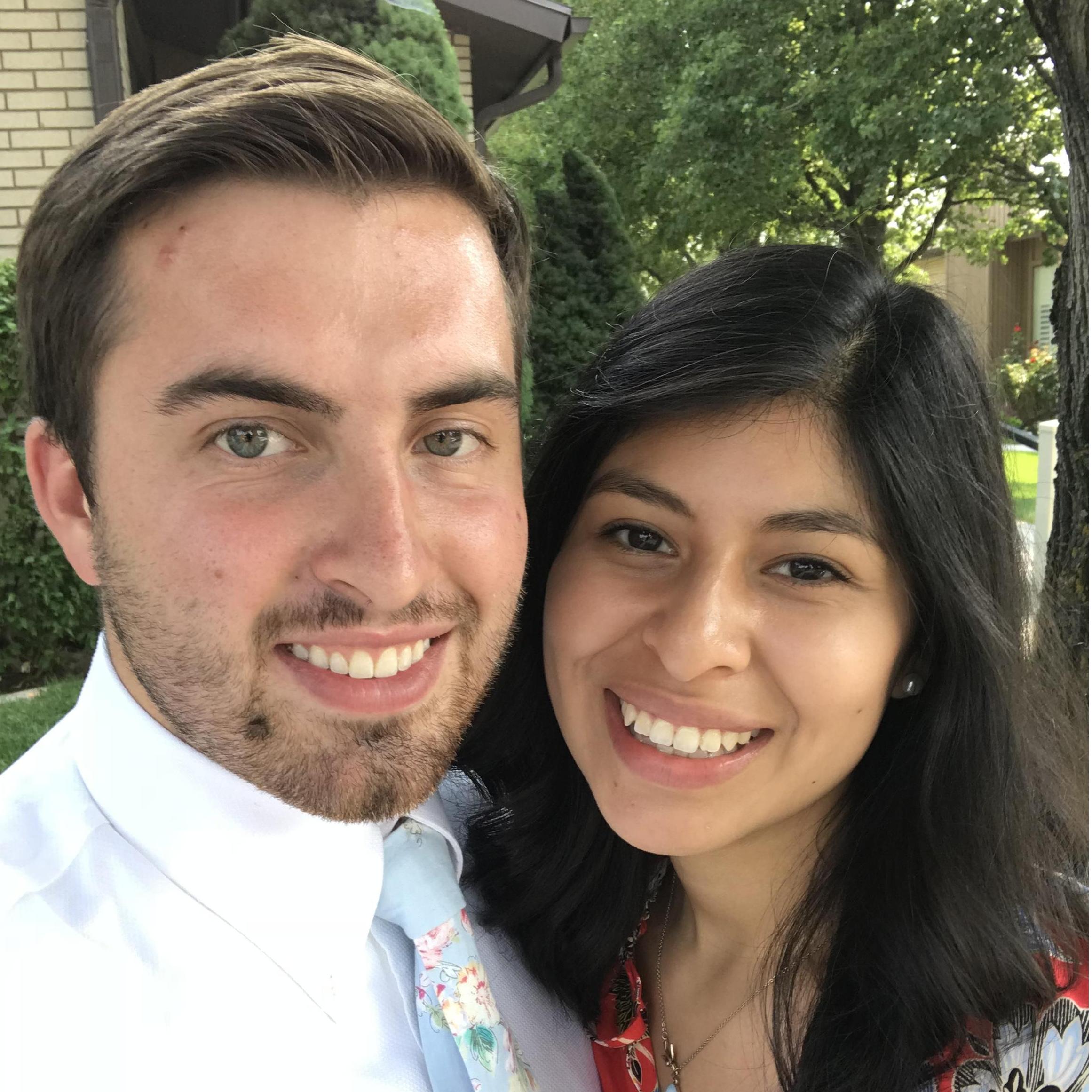Nadia getting familiar with the Madagascar returned missionaries at a homecoming. This day also happen to be the day when Jason realized he should DTR with Nadia.