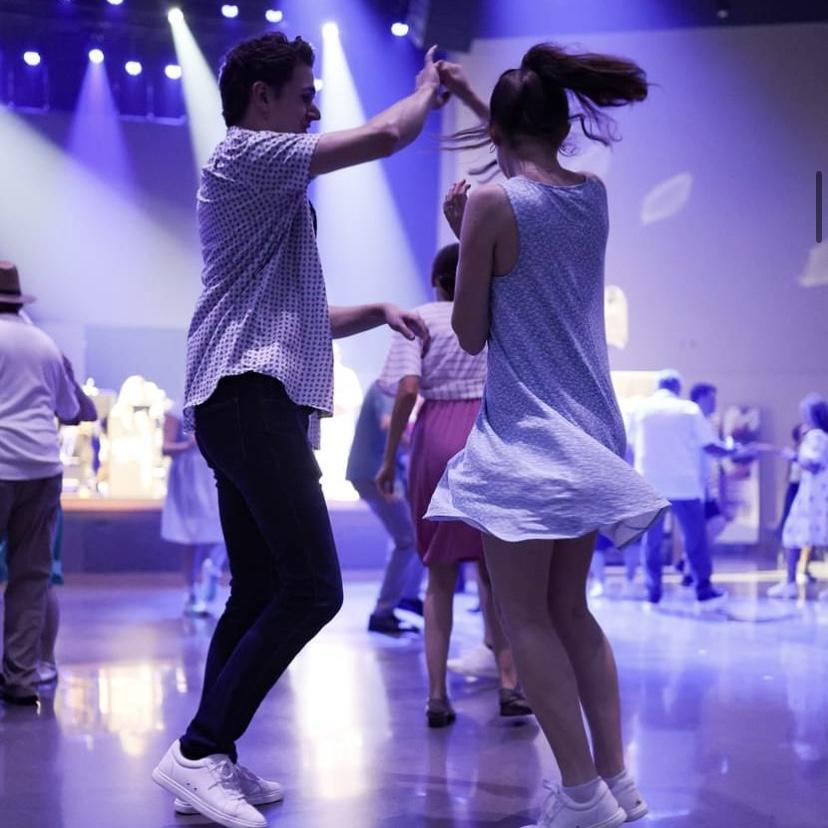 07/30/2025 - Just a cool photo taken at a swing dancing event.