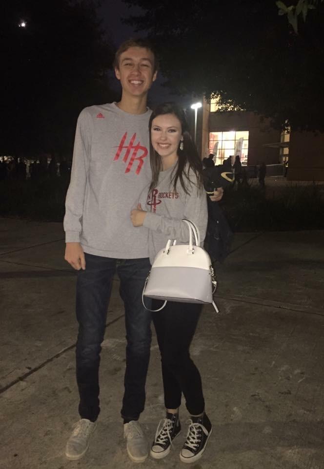 1st Houston Rockets game!