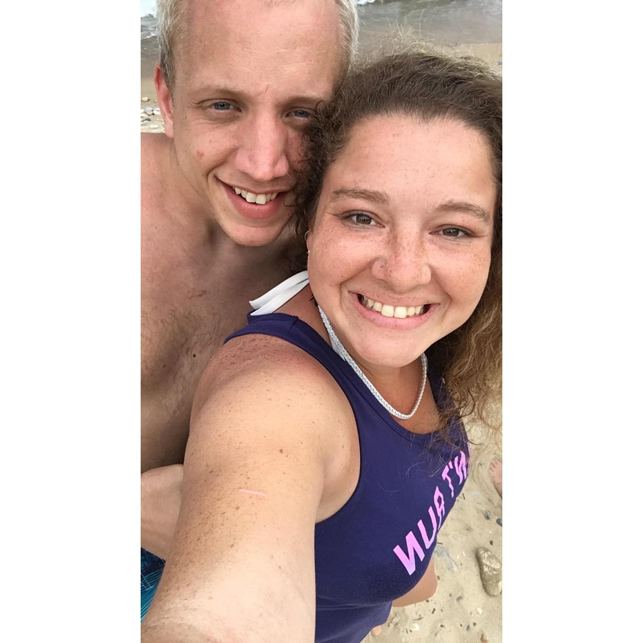 First time at South Haven together!