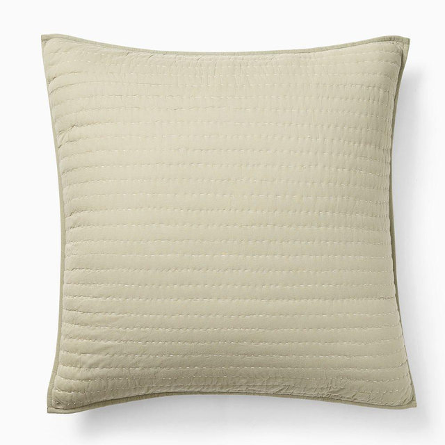 Cotton Voile Solid Pick Stitch Quilt