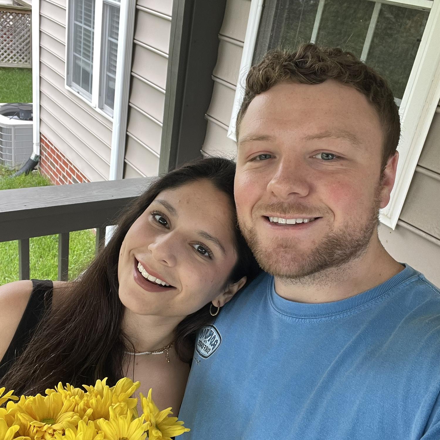She loves yellow flowers