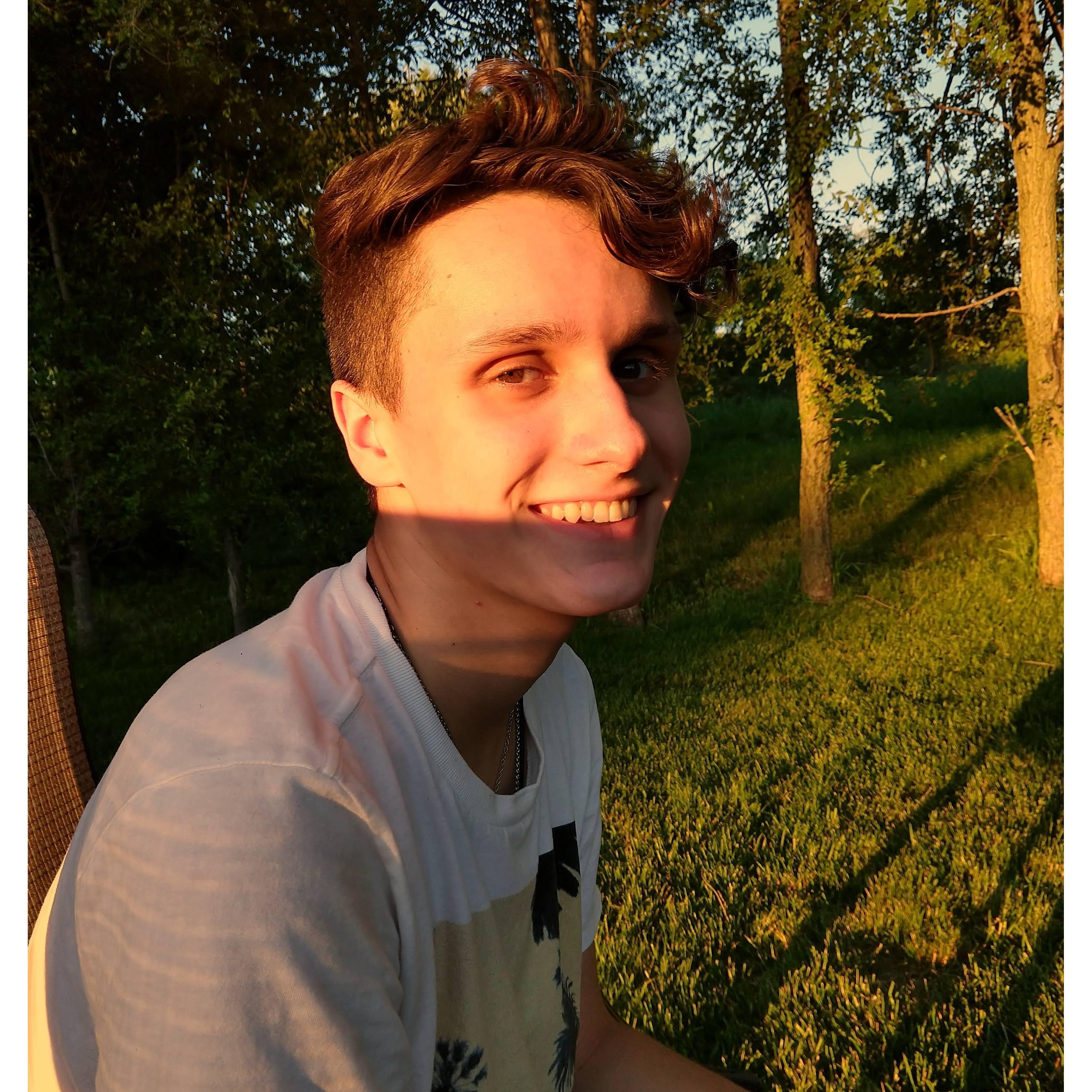 Joe circa 2017, one of Melody's favorite pictures she's ever taken.