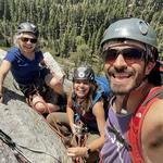 Climbing at Lover's Leap
