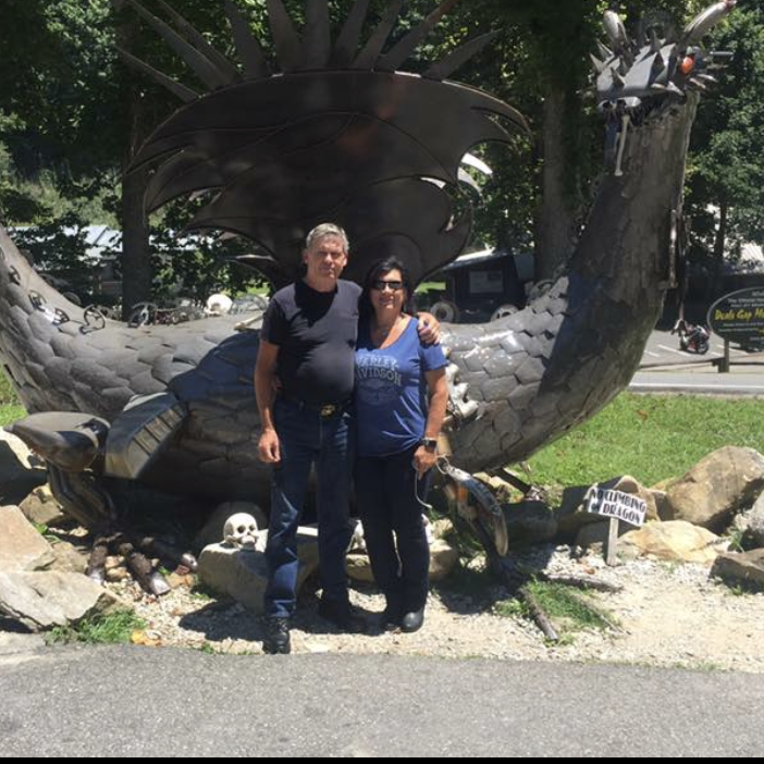We rode the "Tail of the Dragon"!